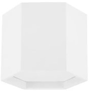 Plafoniera LED design minimal SAMBA alba