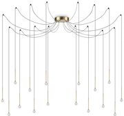 Lustra LED design minimalist Lucciola sp16 cupru