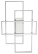 Lustra LED aplicata design geometric FRAME-1 PL 230726 IDL