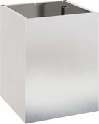 vidaXL Vază pentru Grădină Oţel inoxidabil 32 x 32 x 40 cm