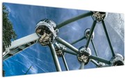 Tablou- atomium la Bruxelles (120x50 cm)