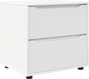 vidaXL Dulap de depozitare Alb 60 x 48 x 57 cm Lemn compozit