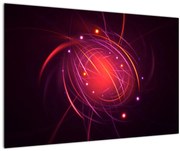 Tabloul modern cu abstacțiune (90x60 cm)