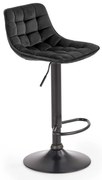 Scaun de bar Kinsley, negru