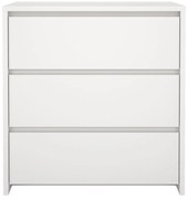 Comodă albă 80x84x48 cm Next – Tvilum