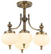 Lustra aplicata eleganta stil clasic Nostalgie 4L patina/ champagne