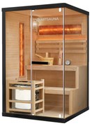 Vnútorná sauna Vantaa 120 so soľnými kameňmi