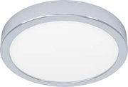 Eglo 901763 - Plafonieră LED pentru baie FUEVA LED/11,5W/230V Ø21,1 cm IP44 crom