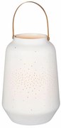 Lampa din portelan alb marimea L (26,5 cm)