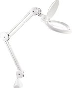 Extol - Lampă de birou LED reglabilă cu lupă LED/10W/230V, albă