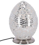 Lampa de masa Mozaic Silver h 31,5 cm
