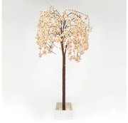 Pom LED artificial decorativ de Crăciun de exterior CHERRY TREE 84xLED/230V 1,7 m cireș