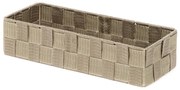 Compactor Organizator depozitare pentru sertar L TEX, 30 x 12 x 7 cm, taupe, L