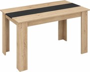HOMCOM Masă de Dining pentru 4-6 Persoane, Masă de Bucătărie Modernă din Lemn, 120x69x75 cm, Lemn Natural | Aosom Romania