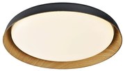 Plafonieră LED dimabilă Top Light SATELLITE LED/48W/230V 3000-6500K negru + telecomandă