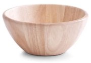 Bol Zeller, lemn arbore de cauciuc,18 cm