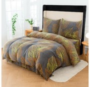 Lenjerie cocolino TESICA gri Dimensiune lenjerie de pat: 70 x 80 cm | 140 x 200 cm