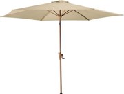 Umbrela de soare înclinabilă ROJA WOOD 3 m, bej.
