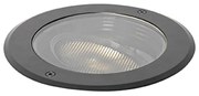 Spot exterior îngropat negru AR111 reglabil IP65 - Delux Honey