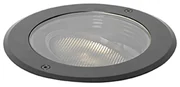 Spot exterior îngropat negru AR111 reglabil IP65 - Delux Honey