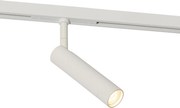 Spotlight modern alb pentru sistem de șine monofazat - Slimline Uzzy