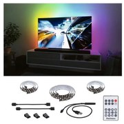 Bandă dimabilă pentru televizor LED/3,5W RGB 2m ZOLL 5V Paulmann 78880 + telecomandă