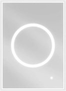 Mexen Koga oglindă de baie iluminată 50 x 70 cm, LED 6000K, anti-aburire - 9821-050-070-611-00