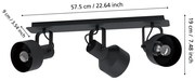 Spot CASIBARE 3xE27/28W/230V Eglo 99519