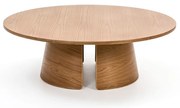 Măsuță de cafea Teulat Cep, ø 110 cm, natural