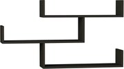 Raft TIBET, gri antracit, PAL melaminat, 120x22x67 cm