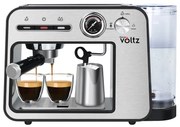 Espressor Oliver Voltz OV51171H, 1450W, 15 bar, 1L, Incalzire cesti, Oprire automata, Inox