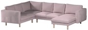 Husă pentru canapea de colț Norsborg cu 5 locuri și șezlong Norsborg
