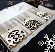 SENTOP | Decoratiuni pentru pomul de Craciun, setul contine 18 piese