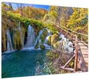 Tablou - Intrare in cascade (70x50 cm)