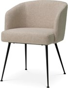 Scaun elegant design LUX Aiden, Renato off-white