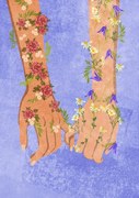 Ilustrație Holding hands, Raissa Oltmanns