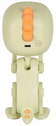 Veioză LED dimabilă de veghe cu ceas deșteptător pentru copii ROBOT LED/1W/5V 1200 mAh