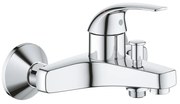 Baterie cada-dus monocomanda Grohe Baucurve crom lucios