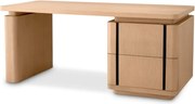 Birou design LUX Modesto, Natural oak