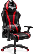Scaun gaming Diablo X-Horn 2.0 King Size: negru-roșu
