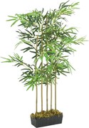 vidaXL Arbore din bambus artificial 730 de frunze 120 cm verde