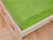 Cearsaf Frotir pentru patut 70x140 cm Verde