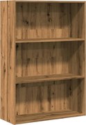 vidaXL Bibliotecă, stejar artizanal, 80x30x114 cm, lemn prelucrat