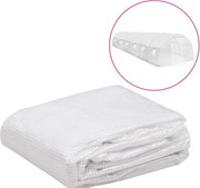 vidaXL Copertină de rezervă pentru seră (27 m²), transparent, 3x9x2 m