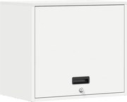vidaXL Dulap de perete pentru garaj Alb 60 x 40 x 53 cm