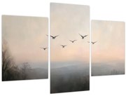 Tablou - Stol de păsări (90x60 cm)