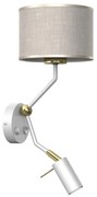 Lampă de perete LINO 1xE27/40W/230V + 1xGU10/MR11/7W