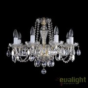 Candelabru elegant cu 8 brate Cristal Bohemia Exclusive ELSA VIII. CE