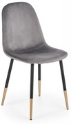 Scaun K379 velvet gri