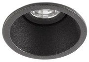 Spot LED dimabil / incastrabil / orientabil pentru tavan / plafon FOX negru 5W